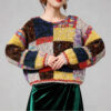 Women's Pullover Crew Neck Long Sleeve Sweater Manufacturer - MOQ 100 pcs - Style 9027