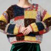 Women's Pullover Crew Neck Long Sleeve Sweater Manufacturer - MOQ 100 pcs - Style 9027