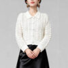 Women's Cardigan Long Sleeve Sweater Manufacturer - MOQ 100 pcs - Style 9029