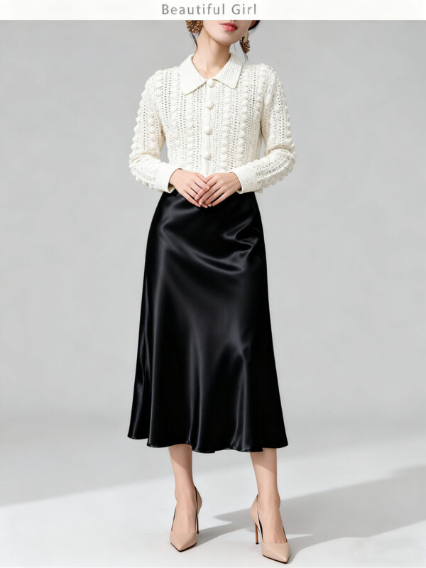 Women's Cardigan Long Sleeve Sweater Manufacturer - MOQ 100 pcs - Style 9029