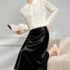 Women's Cardigan Long Sleeve Sweater Manufacturer - MOQ 100 pcs - Style 9029