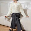 Women's Cardigan Crew Neck Long Sleeve Sweater Manufacturer - MOQ 100 pcs - Style 9030 Women's Cardigan Crew Neck Long Sleeve Sweater Manufacturer - MOQ 100 pcs - Style 9030