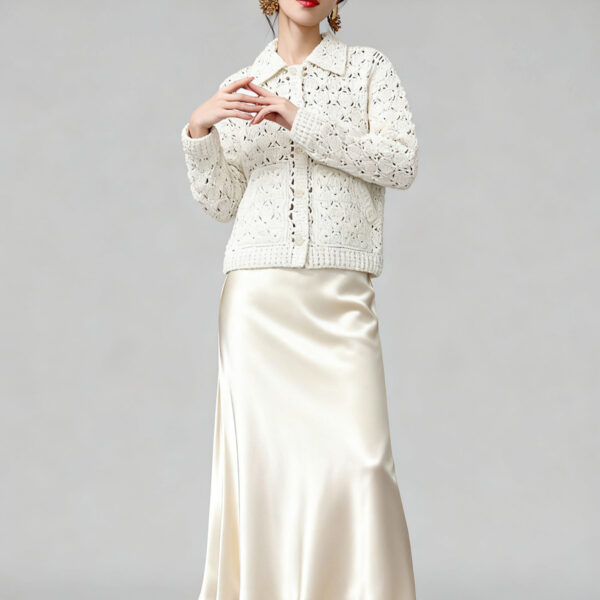 Women's Long Sleeve Sweater Manufacturer - MOQ 100 pcs - Style 9031