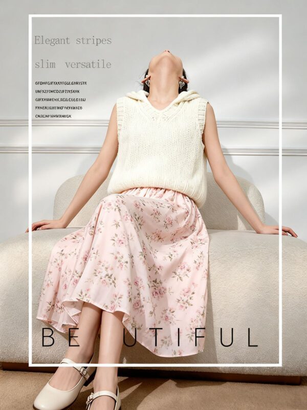 Women's V Neck Knitwear Manufacturer - MOQ 100 pcs - Style 9032