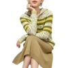 Women's Cardigan Long Sleeve Sweater Manufacturer - MOQ 100 pcs - Style 9033
