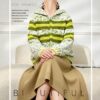 Women's Cardigan Long Sleeve Sweater Manufacturer - MOQ 100 pcs - Style 9033