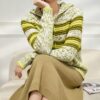 Women's Cardigan Long Sleeve Sweater Manufacturer - MOQ 100 pcs - Style 9033