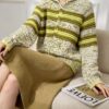 Women's Cardigan Long Sleeve Sweater Manufacturer - MOQ 100 pcs - Style 9033