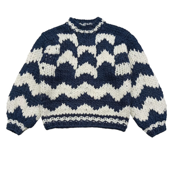 Women's Pullover Crew Neck Long Sleeve Sweater Manufacturer - MOQ 100 pcs - Style 9034