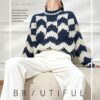 Women's Pullover Crew Neck Long Sleeve Sweater Manufacturer - MOQ 100 pcs - Style 9034