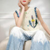 Women's Crew Neck Knitwear Manufacturer - MOQ 100 pcs - Style 9035