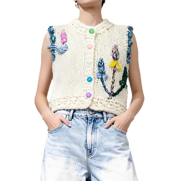 Women's Crew Neck Knitwear Manufacturer - MOQ 100 pcs - Style 9035