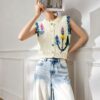 Women's Crew Neck Knitwear Manufacturer - MOQ 100 pcs - Style 9035