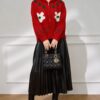 Women's Long Sleeve Sweater Manufacturer - MOQ 100 pcs - Style 9038