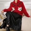 Women's Long Sleeve Sweater Manufacturer - MOQ 100 pcs - Style 9038