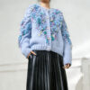 9041 product image 4 Women's Cardigan Crew Neck Long Sleeve Sweater Manufacturer - MOQ 100 pcs - Style 9041