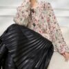 Women's Cardigan Crew Neck Long Sleeve Sweater Manufacturer - MOQ 100 pcs - Style 9042