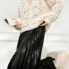 9043 product image 12 Women's Cardigan V Neck Long Sleeve Sweater Manufacturer - MOQ 100 pcs - Style 9043