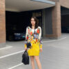 Women's Pullover Crew Neck Long Sleeve Sweater Manufacturer - MOQ 100 pcs - Style 9056