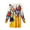 Women's Pullover Crew Neck Long Sleeve Sweater Manufacturer - MOQ 100 pcs - Style 9056