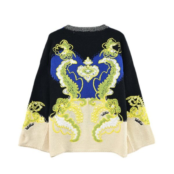 Women's Pullover Crew Neck Long Sleeve Sweater Manufacturer - MOQ 100 pcs - Style 93026