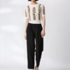 Women's Viscose Fiber Pullover Crew Neck Short Sleeve Sweater Manufacturer - MOQ 100 pcs - Style 93034