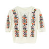 Women's Viscose Fiber Pullover Crew Neck Short Sleeve Sweater Manufacturer - MOQ 100 pcs - Style 93034