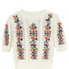 Women's Viscose Fiber Pullover Crew Neck Short Sleeve Sweater Manufacturer - MOQ 100 pcs - Style 93034