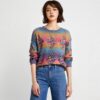 Women's Pullover Crew Neck Long Sleeve Sweater Manufacturer - MOQ 100 pcs - Style 93043