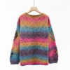 Women's Pullover Crew Neck Long Sleeve Sweater Manufacturer - MOQ 100 pcs - Style 93043