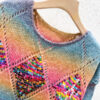 Women's Pullover Crew Neck Long Sleeve Sweater Manufacturer - MOQ 100 pcs - Style 93043