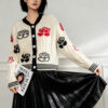 Women's Cardigan Crew Neck Long Sleeve Sweater Manufacturer - MOQ 100 pcs - Style 93054