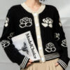 Women's Cardigan Crew Neck Long Sleeve Sweater Manufacturer - MOQ 100 pcs - Style 93054