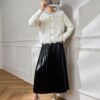 Women's Cardigan Crew Neck Long Sleeve Sweater Manufacturer - MOQ 100 pcs - Style 93074
