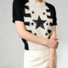 Women's Pullover Crew Neck Short Sleeve Sweater Manufacturer - MOQ 100 pcs - Style 93078