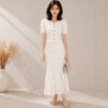 Women's Short Sleeve Knitwear Manufacturer - MOQ 100 pcs - Style 97001