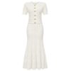 Women's Short Sleeve Knitwear Manufacturer - MOQ 100 pcs - Style 97001