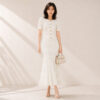 Women's Short Sleeve Knitwear Manufacturer - MOQ 100 pcs - Style 97001