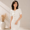 Women's Short Sleeve Knitwear Manufacturer - MOQ 100 pcs - Style 97001