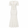 Women's Short Sleeve Knitwear Manufacturer - MOQ 100 pcs - Style 97001