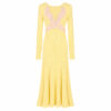 98005 product image 28 Women's Burgundy Lace-Inset Deep-V Ribbed Midi Dress — Style 98005