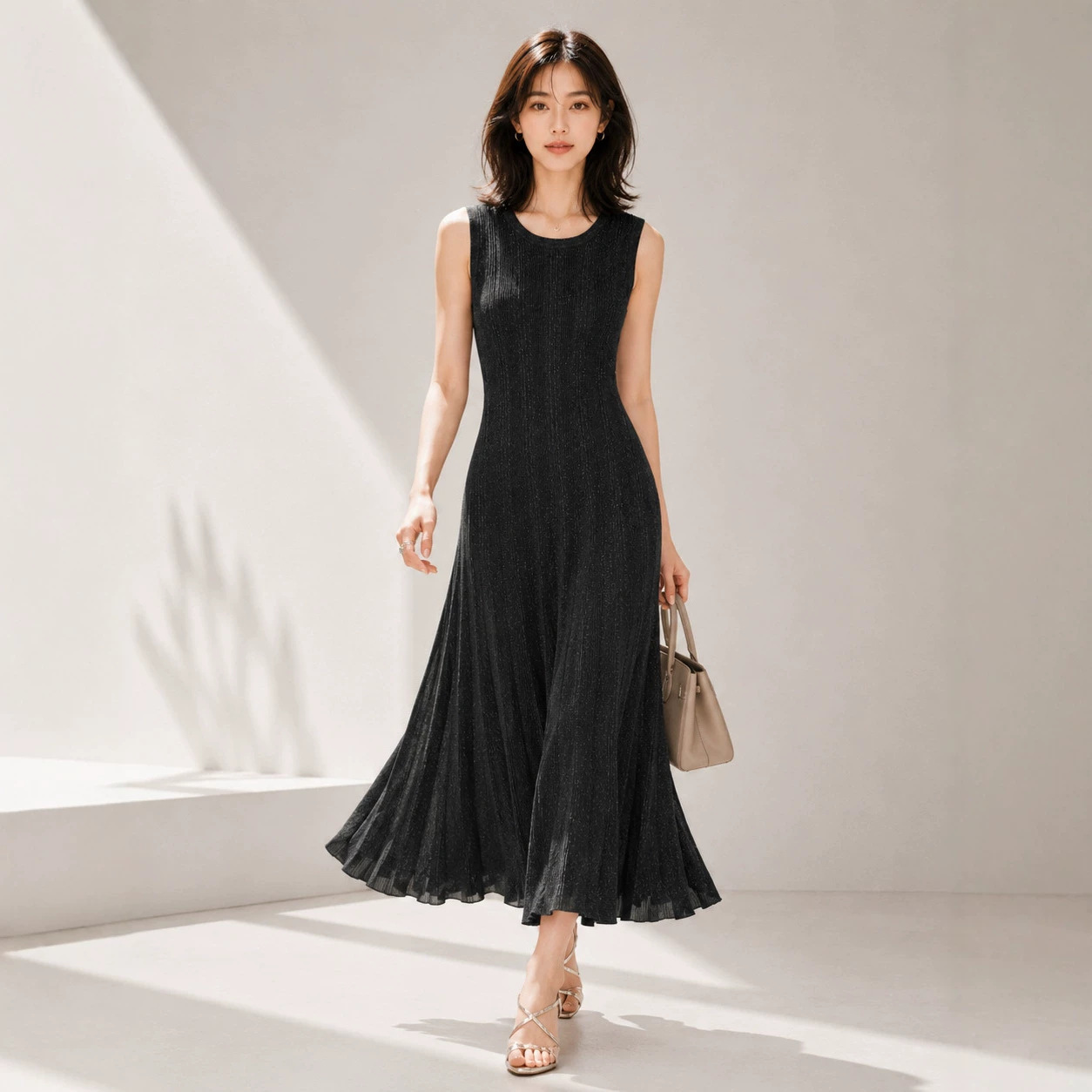 Women's Viscose Fiber Crew Neck Knitwear Manufacturer - MOQ 100 pcs - Style 98009 - 图片 3