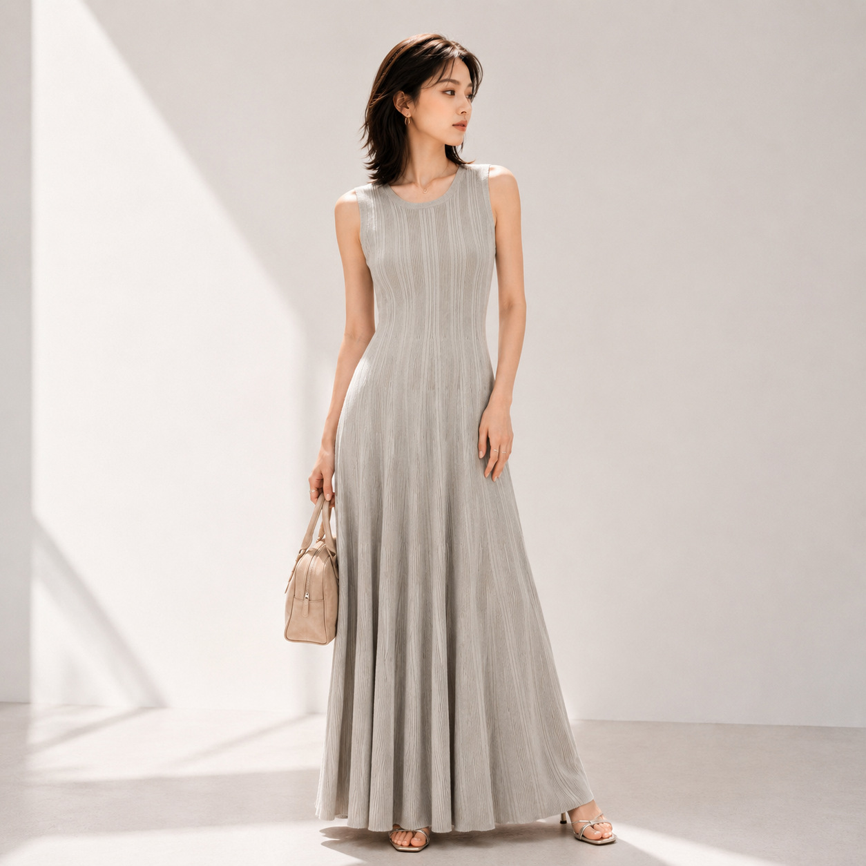 Women's Viscose Fiber Crew Neck Knitwear Manufacturer - MOQ 100 pcs - Style 98009 - 图片 8