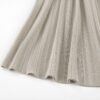Women's Greige Ribbed Sleeveless Maxi Knit Dress — Style 98009